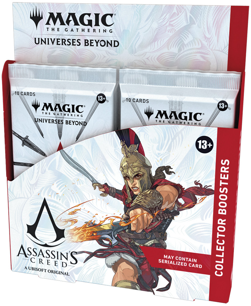 Wizards of the Coast Magic The Gathering Assassin\'s Creed Collector Booster Box