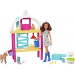 Barbie Slepičí farma s panenkou – Zboží Mobilmania