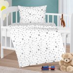 Bellatex povlečení do postýlky šedá 90 x 135 cm 45 x 60 cm – Sleviste.cz