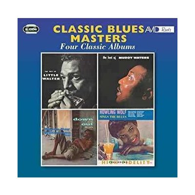 Various - Classic Blues Masters Four Classic Albums 2 CD – Zboží Mobilmania