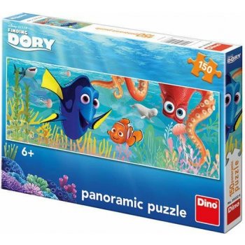 Dino VESELÁ DORY dílků svítící 100 dílků