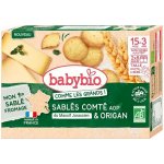 BABYBIO křehké sušenky se sýrem Sablé Comté a oregánem 72 g – Sleviste.cz