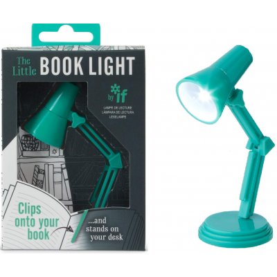 If The Little Book Light Mini lampička retro Mint 118 x 85 x 35 mm – Zboží Mobilmania