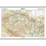 Česko - vlastivědná školní nástěnná mapa, 1:375 000 – Zboží Dáma