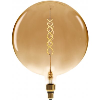 Atmosphera Designová žárovka LED, AMBER, G300 6W – Zboží Mobilmania