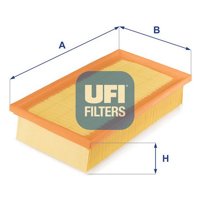 Vzduchový filtr UFI 30.717.00 – Hledejceny.cz
