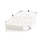 Filtr, vzduch v interiéru MANN-FILTER CU 3959 – Hledejceny.cz