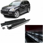 PROTEC Boční nášlapy Mercedes GLS/GL X166 2012-2019 LED osvětlení – Sleviste.cz