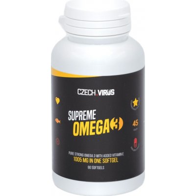 Czech Virus Supreme Omega 3 90 kapslí – Zboží Mobilmania