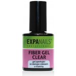Expa Nails fiber gel clear zpevňující gel se skelným vláknem a vitamíny 11 ml – Sleviste.cz