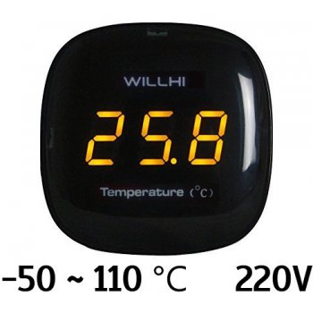 Willhi WH1510A Vestavný digitální teploměr -50 ~ 110 ℃ 220V