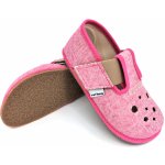 Pegres barefoot pantofle BF03 růžová – Zboží Mobilmania