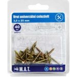 M.A.T. GROUP vrut un.celozávit 3,0x 25mm ZZ (40ks) – Hledejceny.cz