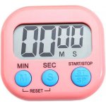 ALTRO Digitální kuchyňská minutka magnetická JS-118-růžová – Zboží Dáma