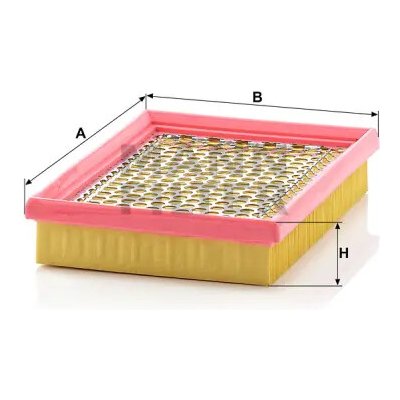 MANN FILTER Vzduchový filtr C 2129 – Hledejceny.cz
