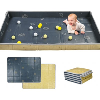 Taf Toys Hrací podložka pěnová s míčky Blue Yellow – Zboží Dáma