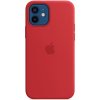 Pouzdro a kryt na mobilní telefon Apple Apple iPhone 12 / 12 Pro Silicone Case with MagSafe (PRODUCT)RED MHL63ZM/A
