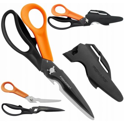 Univerzální nůžky Fiskars Cuts+More 001927 23 cm – Zbozi.Blesk.cz