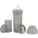 Twistshake Kojenecká láhev AntiColic Pastel Šedá 260ml – Zboží Mobilmania