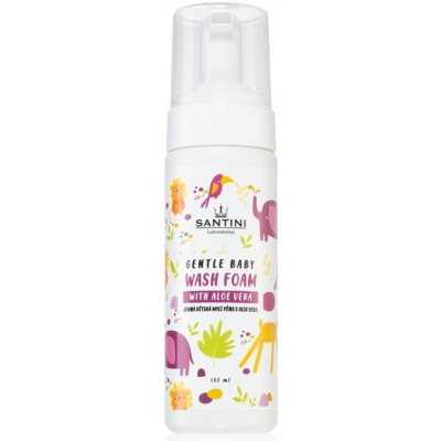 SANTINI Jemná dětská mycí pěna s aloe vera 150 ml – Sleviste.cz