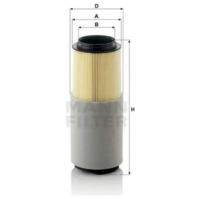 MANN FILTER Vzduchový filtr C 12 003 – Hledejceny.cz