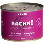 LOUIE Kachní s rýží a taurinem pro kočky 200 g – Sleviste.cz