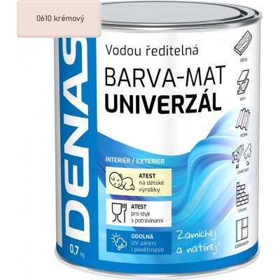 Denas Univerzál mat 0,7 kg krémová – Sleviste.cz