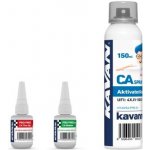 KAVAN PRO PNEU střední a řidké vteřinové lepidlo 20 g + Kavan aktivátor CA 150 ml – Sleviste.cz