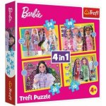 Trefl Šťastný svět Barbie 35 48 54 a 70 dílků 4v1 – Hledejceny.cz