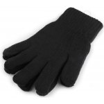 pánské pletené rukavice zateplené 3 černá – Zboží Mobilmania