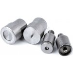 Piston na kovové druky Ø10; 12; 15 mm Varianta: 2 (Ø12 mm) nikl, Balení: 1 sada – Zboží Dáma