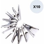 MSV kolíčky na prádlo 10 ks nerezové 9 cm 100461 – Zboží Dáma