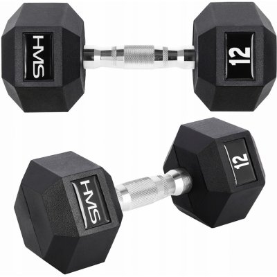 HMS Premium Hexagon jednoručka 12 kg – Zboží Dáma