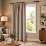 MyBestHome ZET 100% zatemňující závěs SUPER BLACKOUT béžový 005 s řasící páskou 140×250 cm – Zboží Mobilmania