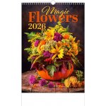 Nástěnný Helma Magic Flowers 2026 – Zboží Mobilmania