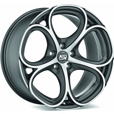 MSW 50 8,5x21 5x108 ET45 gunmetal polished