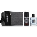 Denim Black voda po holení pro muže 100 ml + deospray 150 ml + kosmetická taška dárková sada – Zbozi.Blesk.cz