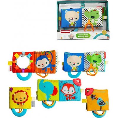 Fisher-Price Baby knížka hudební učíme se říkanky CZ na baterie Světlo Zvuk