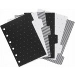 Filofax Rozřazovač Moonlight 6 záložek náplň kapesních diářů – Zboží Živě