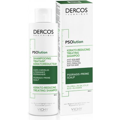 Vichy Dercos PSOlution šampon pro pokožku hlavy se sklonem k lupénce 200 ml – Hledejceny.cz