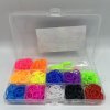 Loom bands zaplétací gumičky box 390ks