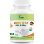 Futures Vitamín D3 10 000 IU + K2 MK7 200 mcg 180 tablet – Hledejceny.cz