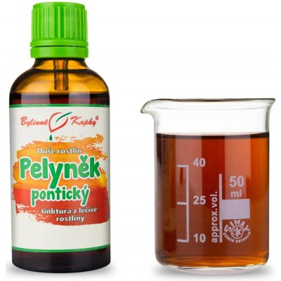 Bylinné kapky Pelyněk pontický pontský kapky Duše rostlin tinktura 50 ml – Hledejceny.cz