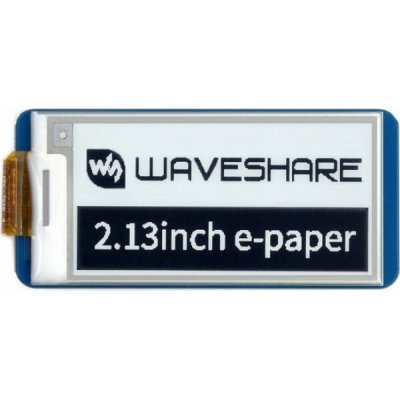 Waveshare E-paper E-Ink displej - 2,13'' 250x122px - SPI - černobílý - pro Raspberry Pi Pico - Waveshare 19406} – Zboží Živě