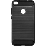 Pouzdro CARBON Huawei P8 Lite 2017, P9 Lite 2017 černé – Zboží Mobilmania