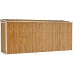 OMAXI 513071 118 x 382 x 178 cm hnědý – Sleviste.cz