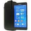 Pouzdro a kryt na mobilní telefon Sony OZBO Cora Sony D5803 Xperia Z3 Compact černé