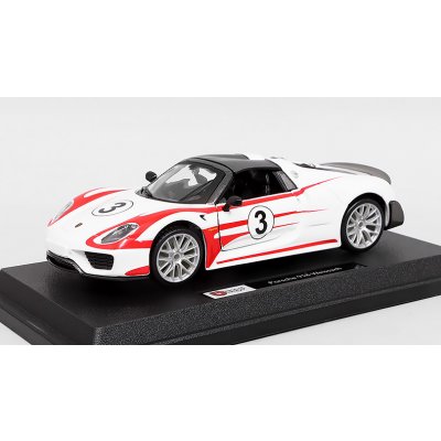 Bburago Porsche 918 Weissach 3 Salzburg Racing 1:24 – Zbozi.Blesk.cz