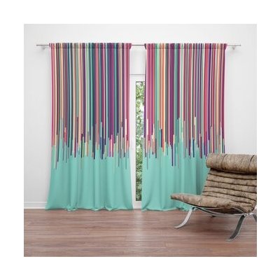 Sablio Závěs Stékající barva: 2ks 140x250cm – Hledejceny.cz