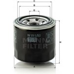 MANN FILTER Olejový filtr W 811/80 – Zbozi.Blesk.cz